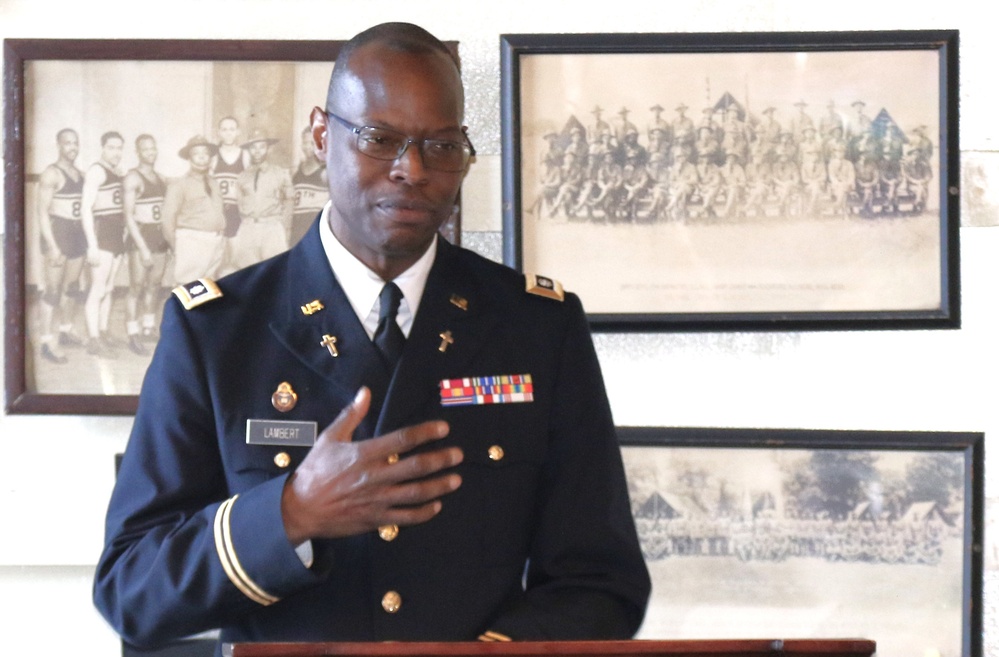 FORMER BANKER NOW ILLINOIS ARMY NATIONAL GUARD CHAPLAIN PROMOTED TO LIEUTENANT COLONEL