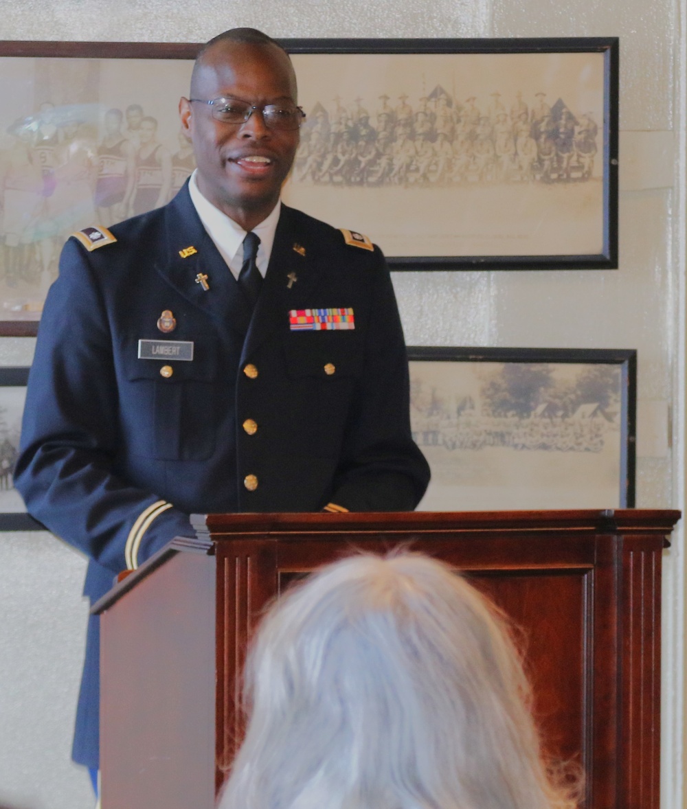 FORMER BANKER NOW ILLINOIS ARMY NATIONAL GUARD CHAPLAIN PROMOTED TO LIEUTENANT COLONEL