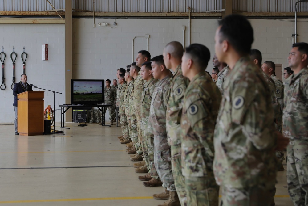 HIARNG Aviation MEDEVAC Units receive Special Recognition Award from Governor Josh Green