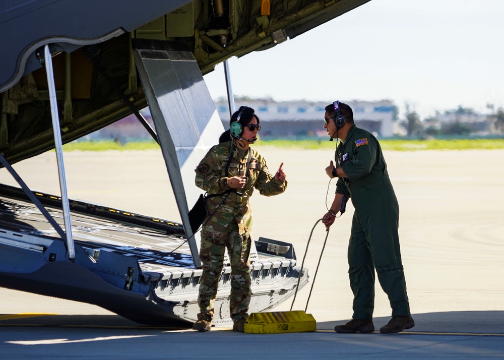 146th Airlift Wing Contingency Response Flight Performs Command and Control Exercise