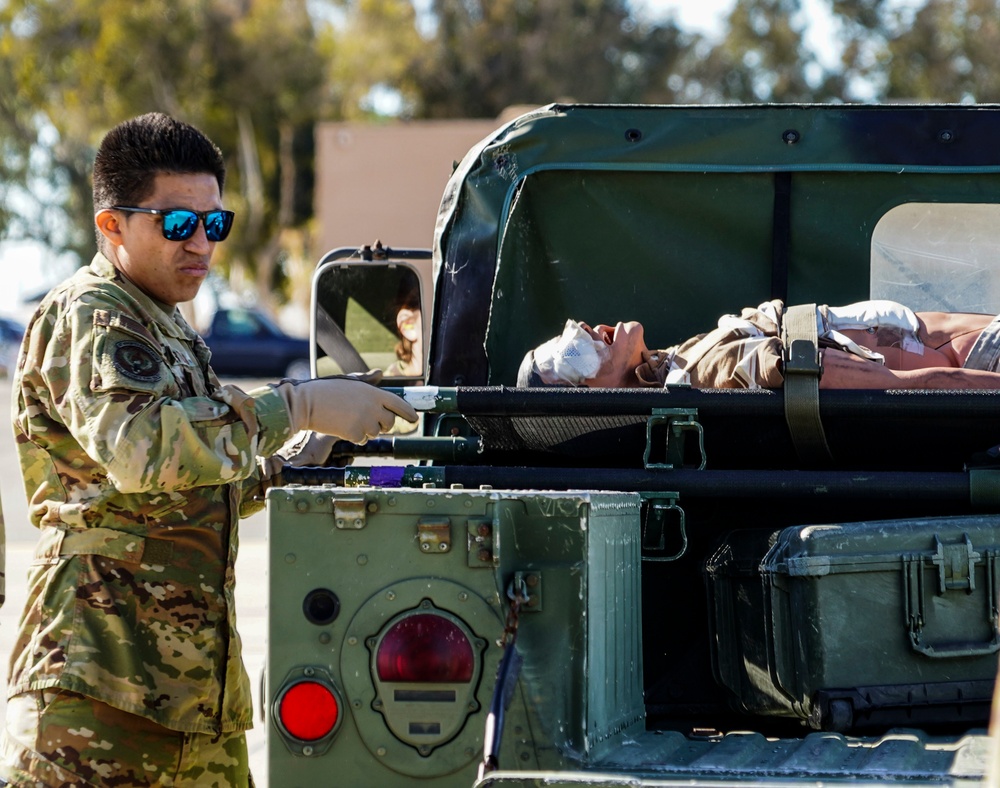 146th Airlift Wing Contingency Response Flight Performs Command and Control Exercise