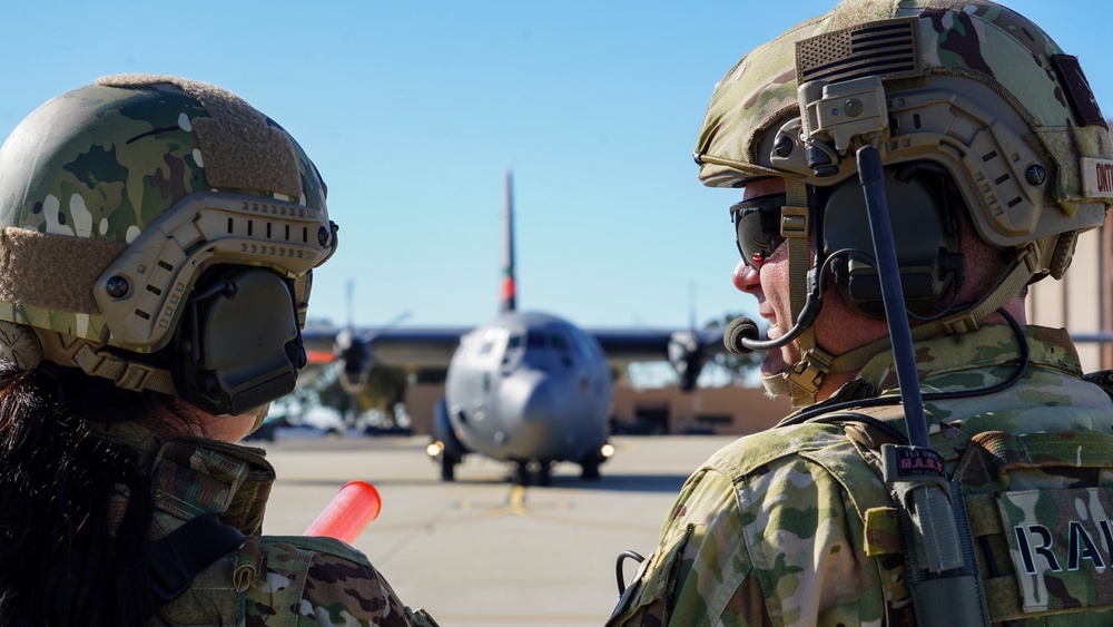 146th Airlift Wing Contingency Response Flight Performs Command and Control Exercise