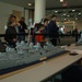 Large scale LEGO shipmodels on display at Naval Museum's LEGO Shipbuilding event