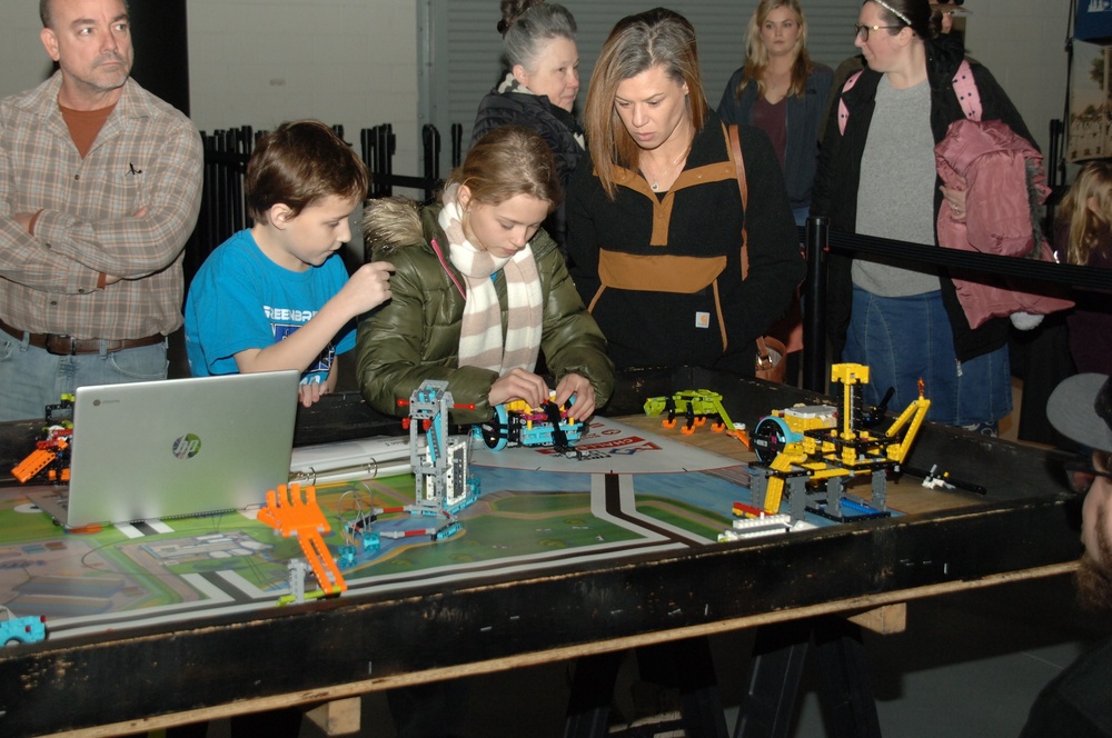 LEGO Robotics at Naval Museum's Brick by Brick: LEGO Shipbuilding event