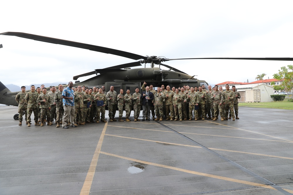 Hawaii Aviation MEDEVAC units receive recognition from Governor Josh Green and General Hara