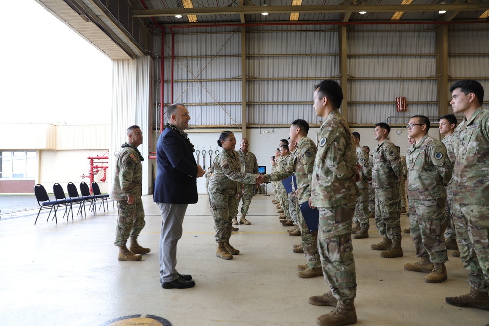 : Hawaii Aviation MEDEVAC units receive recognition from Governor Josh Green and General Hara