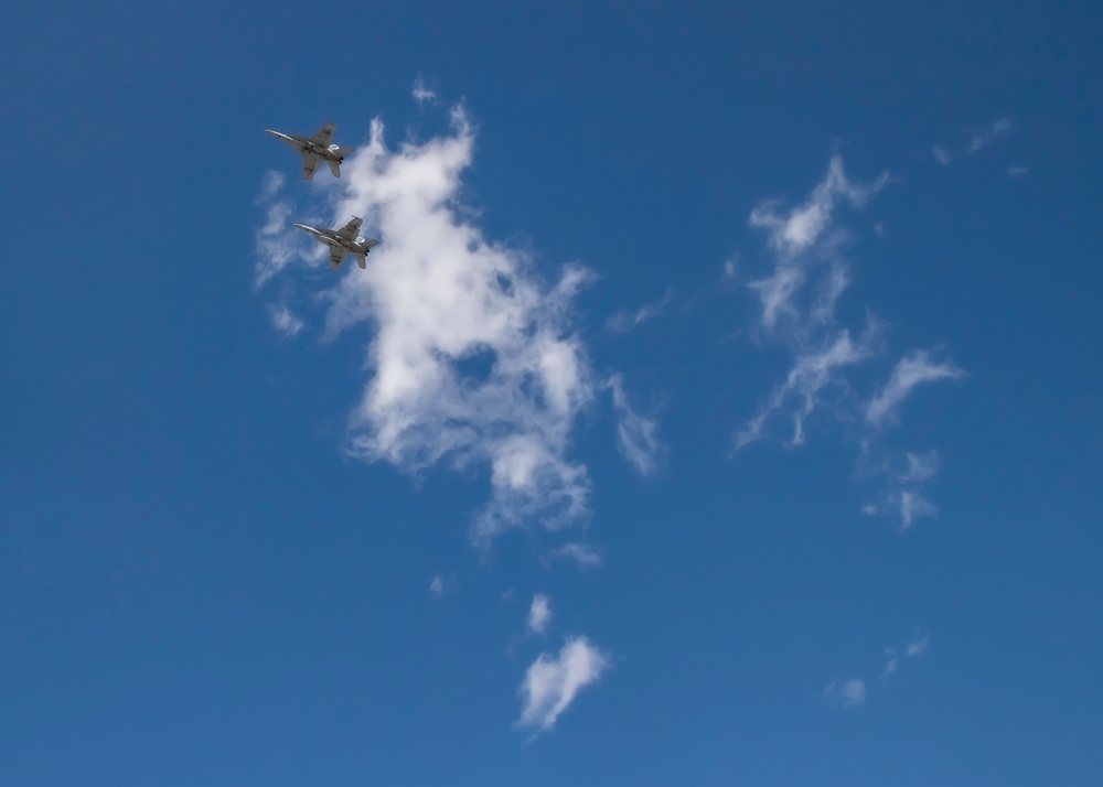 VFA-151 Conducts Flyover at 2023 NFL Pro Bowl Games