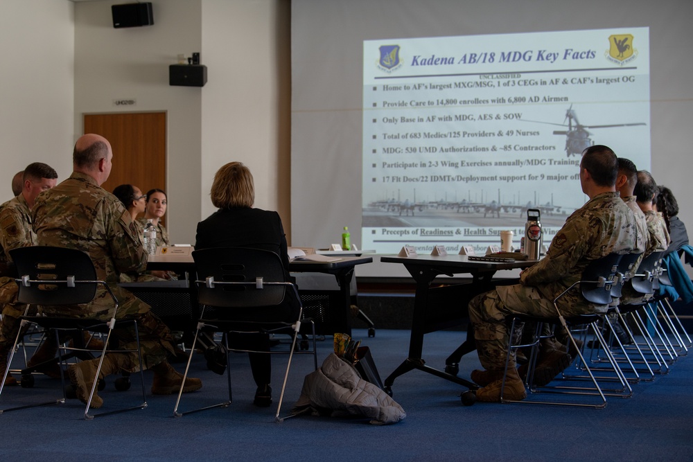 Kadena hosts Under Secretary of Defense for Personnel and Readiness