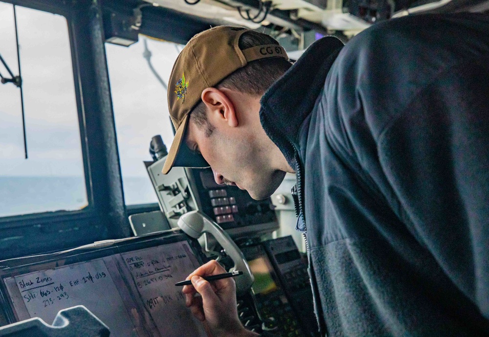 USS Shiloh (CG 67) Interoperability Exercises