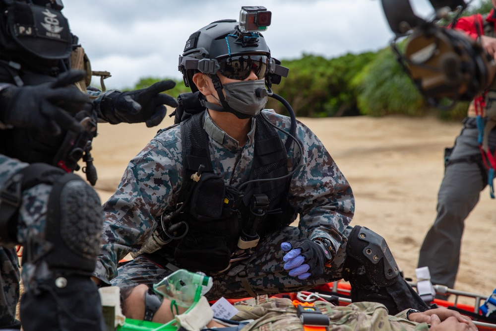 Bilateral Search and Rescue Exercise: Strengthening trust, interoperability