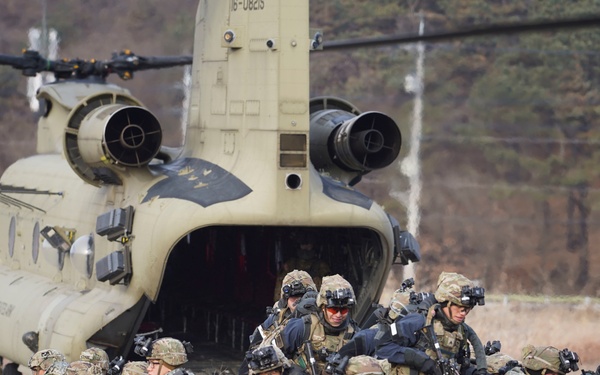 2-1 IN and 2 CAB Air Assault Training