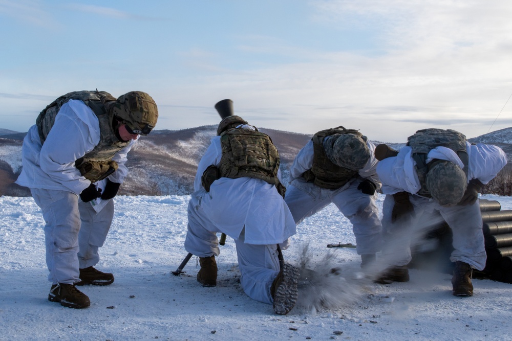 Arctic Crews Qualify Mortars