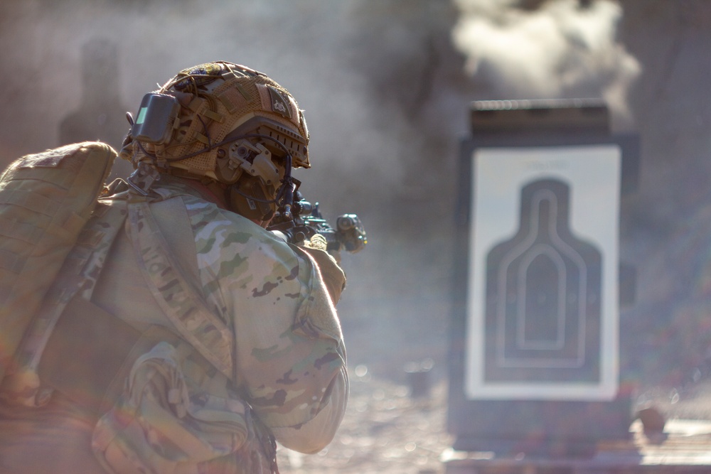 Task Force Wolfhound Soldiers conduct small arms range with Japanese Self Defense Force