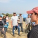 Distinguished Visitors Tour Recovery Mission Site