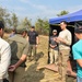 Distinguished Visitors Tour Recovery Mission Site