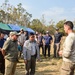 Distinguished Visitors Tour Recovery Mission Site