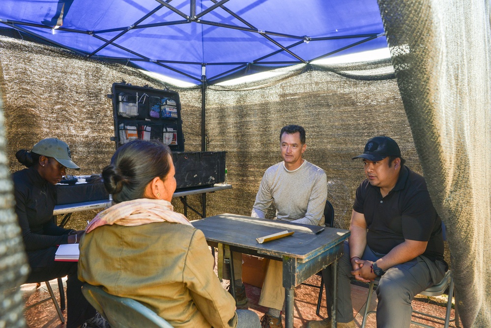 DPAA Personnel Conduct Medical Outreach