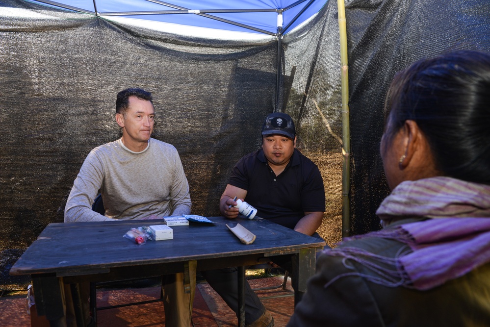 DPAA Personnel Conduct Medical Outreach