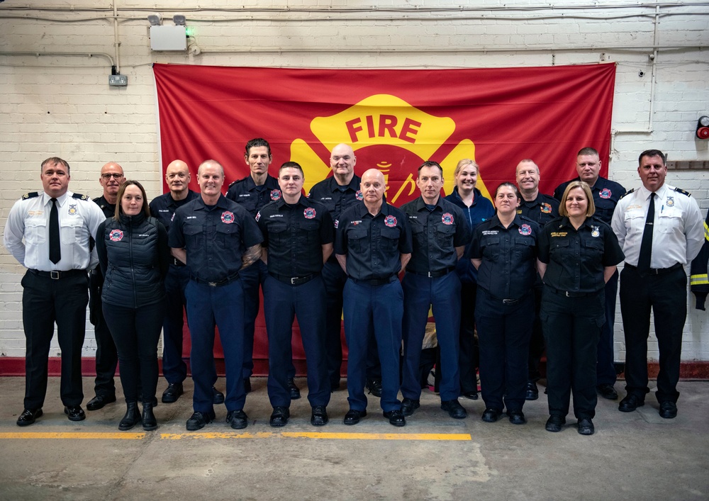 Menwith Hill firefighters win back to back USAFE awards