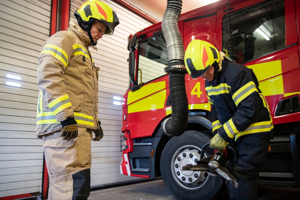 Menwith Hill firefighters win back to back USAFE awards