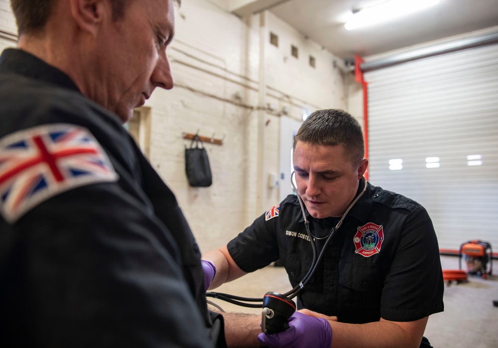 Menwith Hill firefighters win back to back USAFE awards