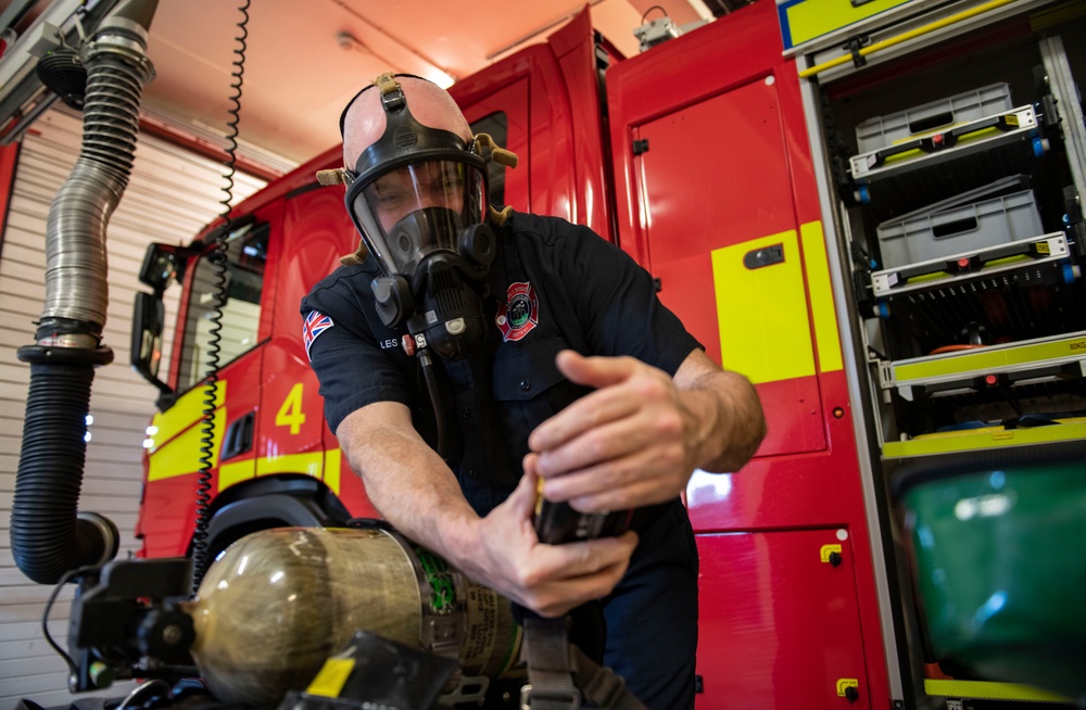 Menwith Hill firefighters win back to back USAFE awards