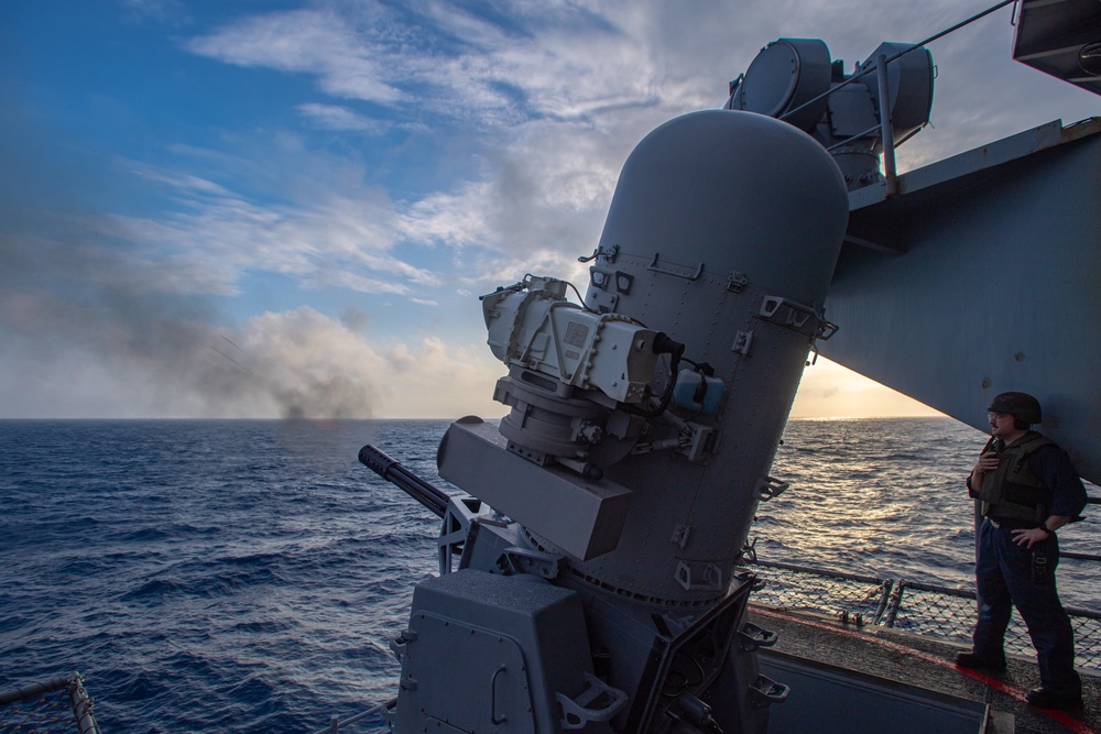 Nimitz Conducts CIWS PACFIRE