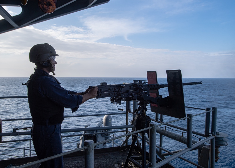 Nimitz Conducts Live Fire Exercise