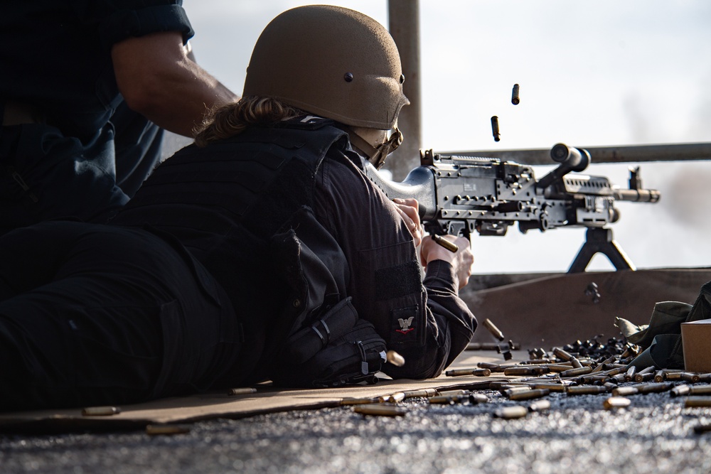 Nimitz Conducts Live Fire Exercise