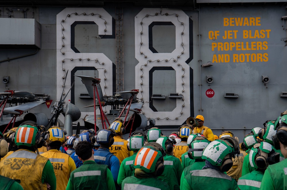 Sailors Participate In A Mass Casualty Drill