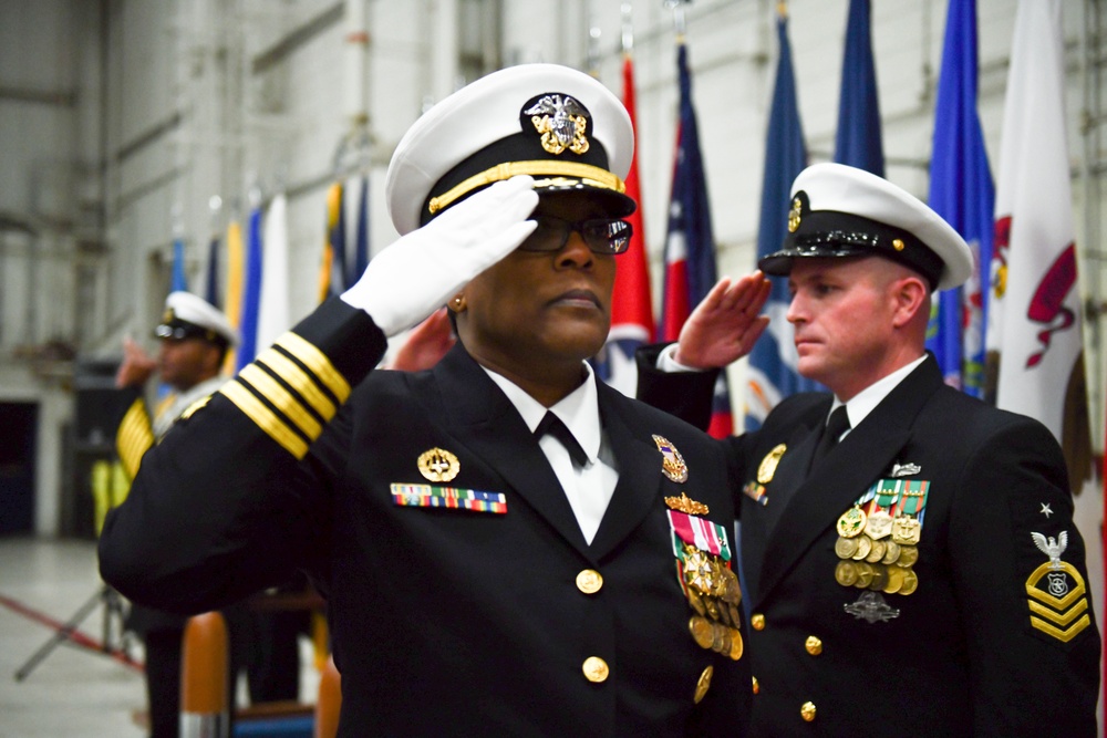 Naval Station Norfolk Holds Change of Command Ceremony