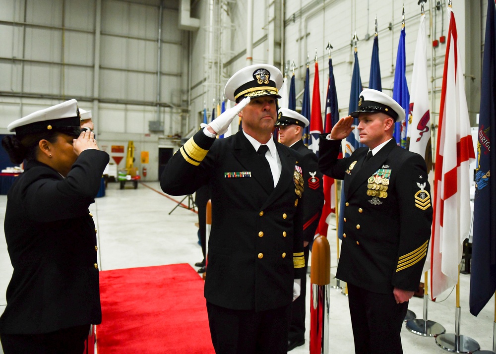 Naval Station Norfolk Holds Change of Command Ceremony