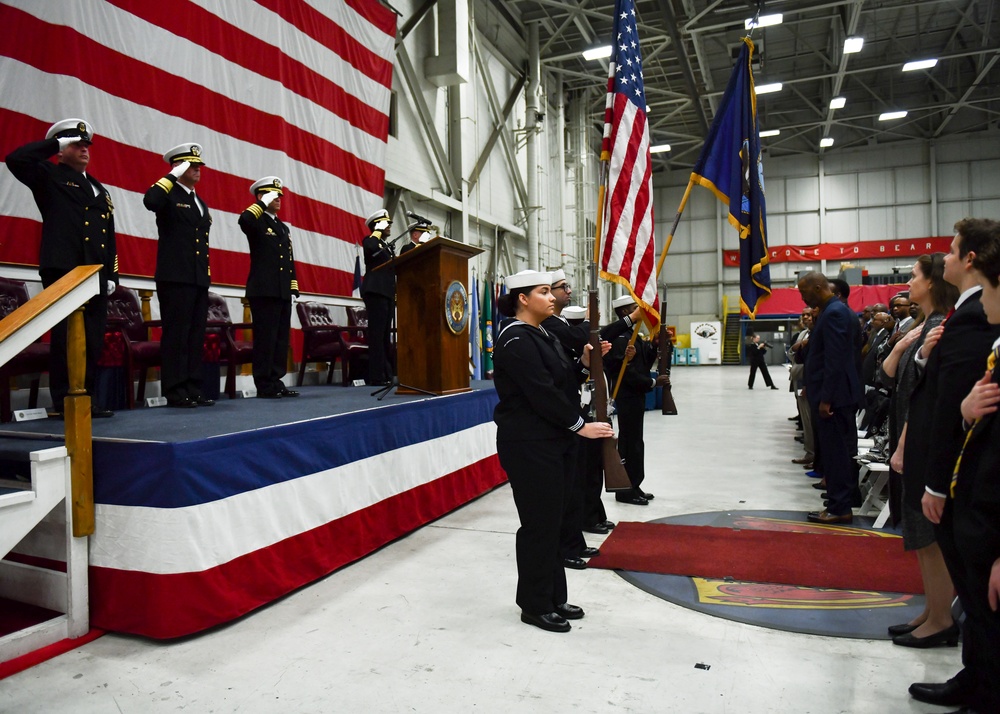 Naval Station Norfolk Holds Change of Command Ceremony