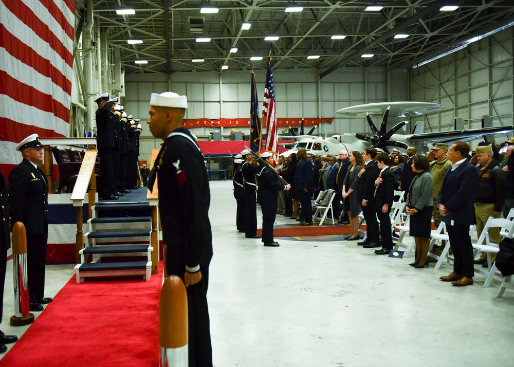 Naval Station Norfolk Holds Change of Command Ceremony