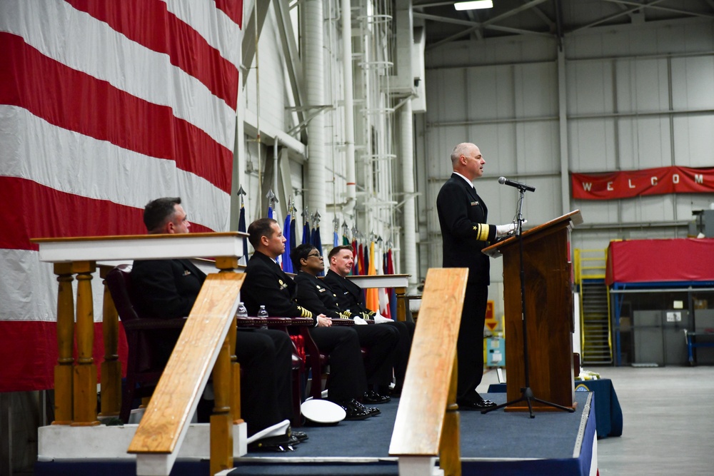 Naval Station Norfolk Holds Change of Command Ceremony