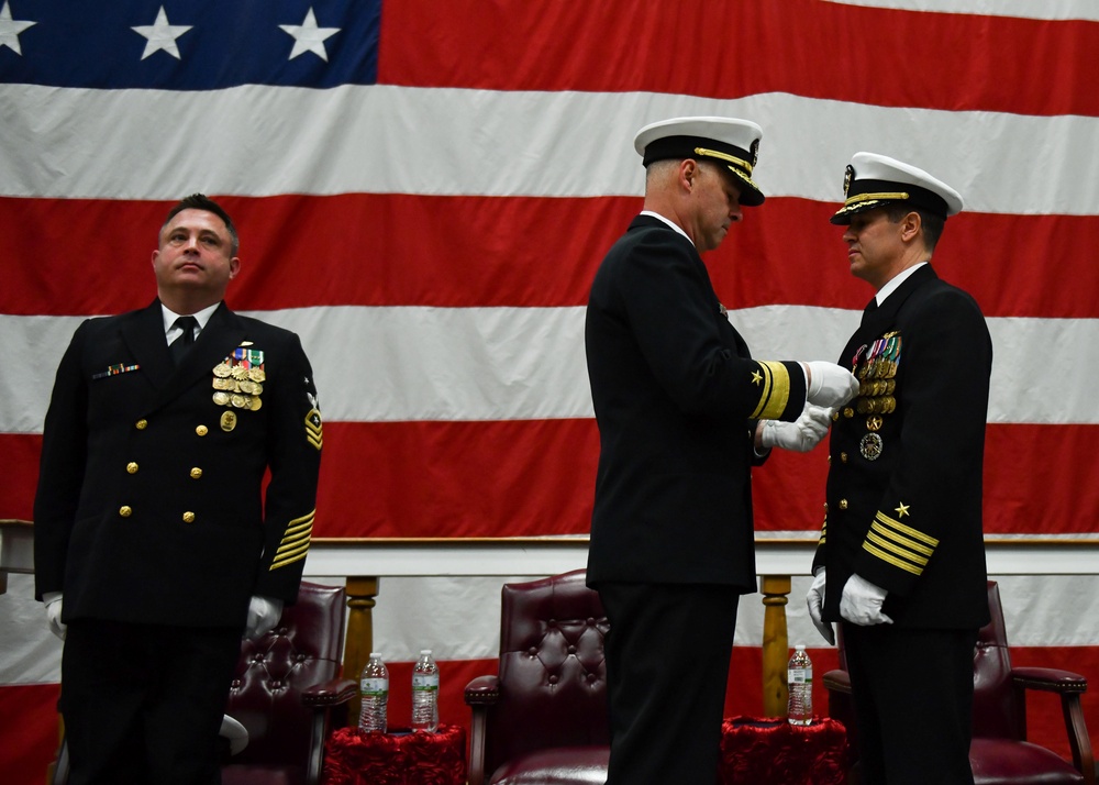 Naval Station Norfolk Holds Change of Command Ceremony