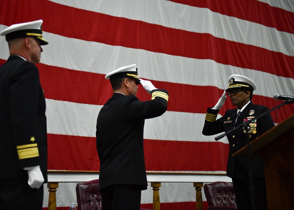 Naval Station Norfolk Holds Change of Command Ceremony