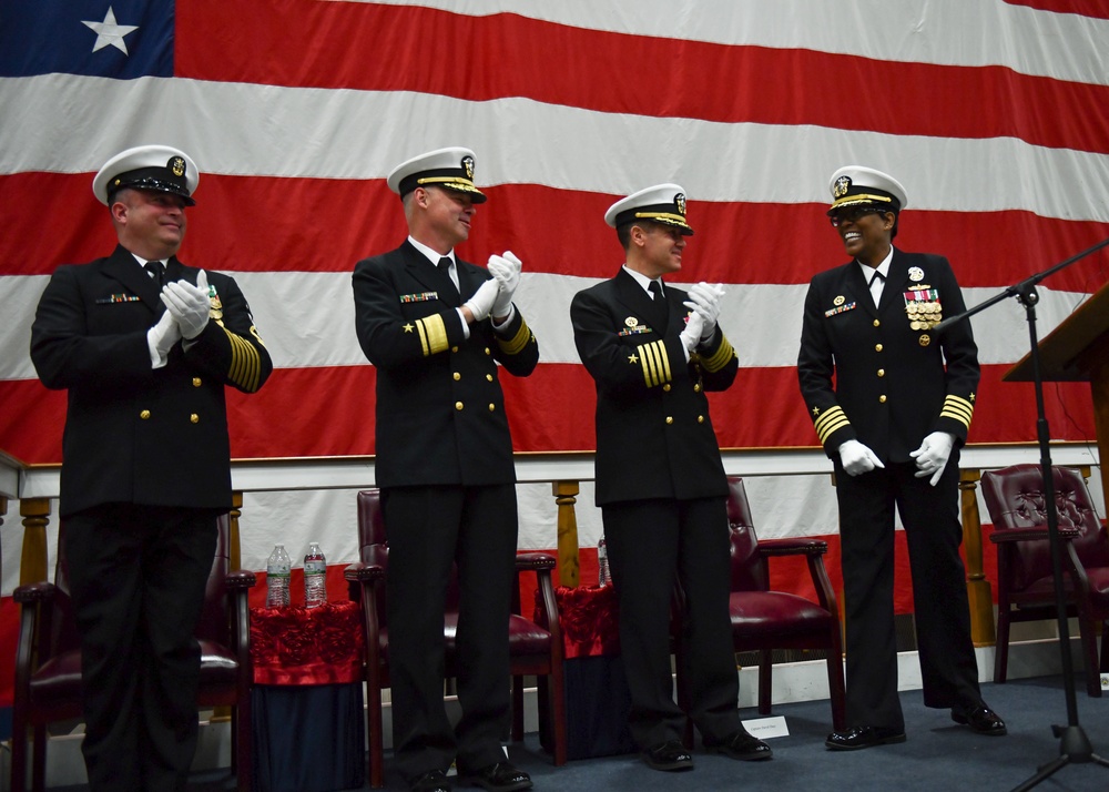 Naval Station Norfolk Holds Change of Command Ceremony