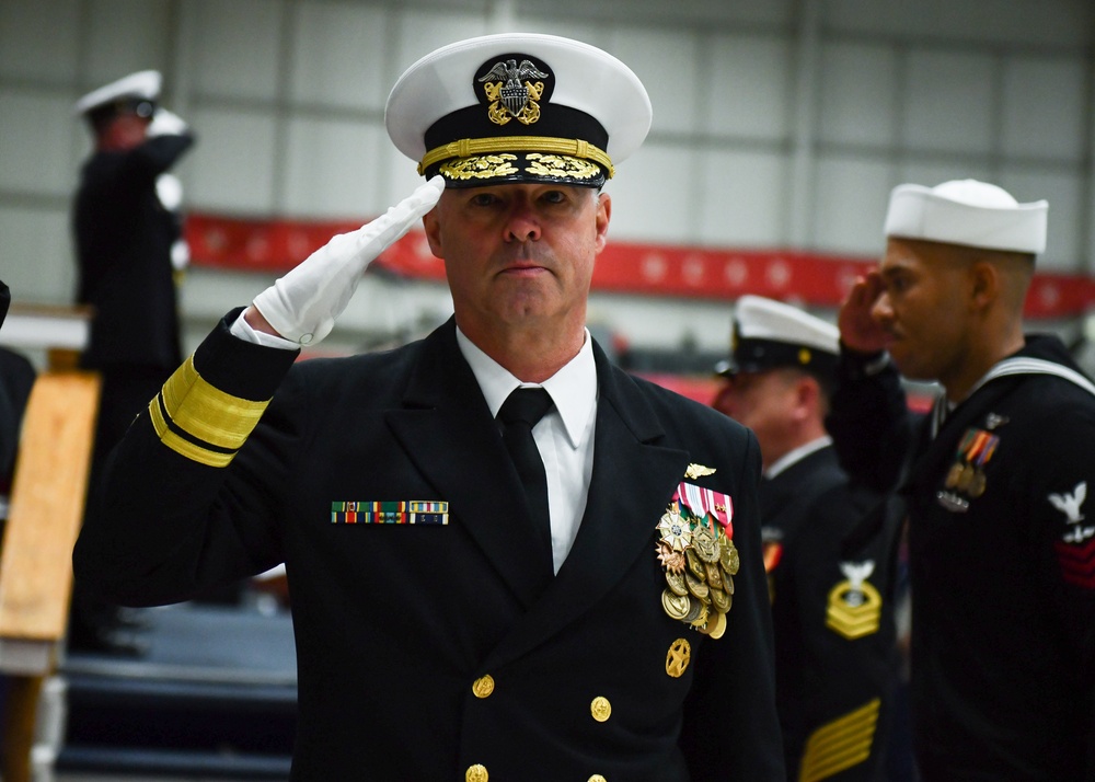 Naval Station Norfolk Holds Change of Command Ceremony