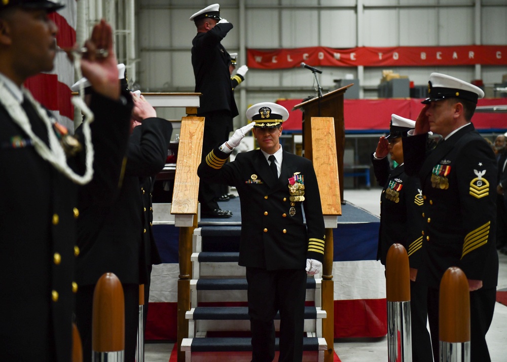 Naval Station Norfolk Holds Change of Command Ceremony