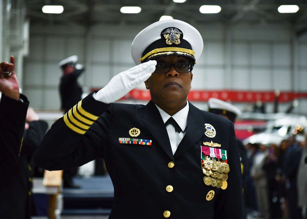 Naval Station Norfolk Holds Change of Command Ceremony