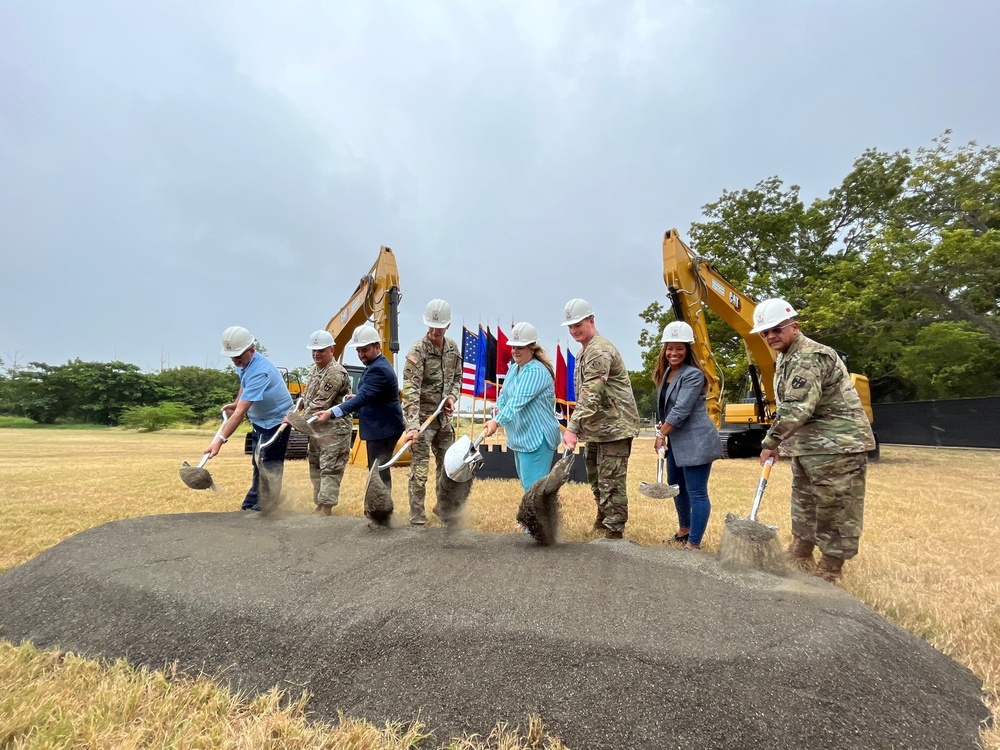 Groundbreaking Ceremony for the New Transient Training Facilities in Salinas, PR