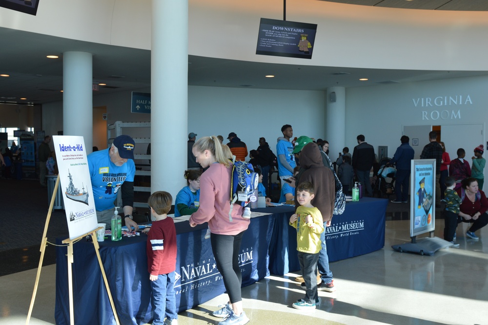 Visitors arrive at Naval Museum's 12th Annual Brick by Brick: LEGO Shipbuilding Event