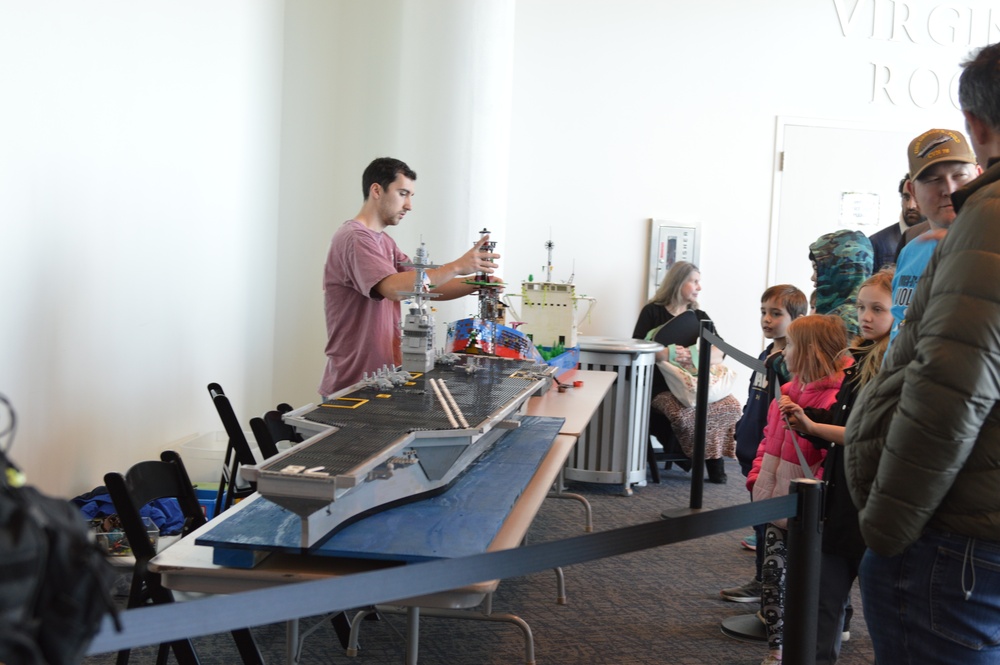 Naval Museum hosts 12th Annual Brick by Brick: LEGO Shipbuilding event in Norfolk