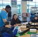 Visitors build LEGO ship models during Naval Museum's 12th Annual Brick by Brick: LEGO Shipbuilding event