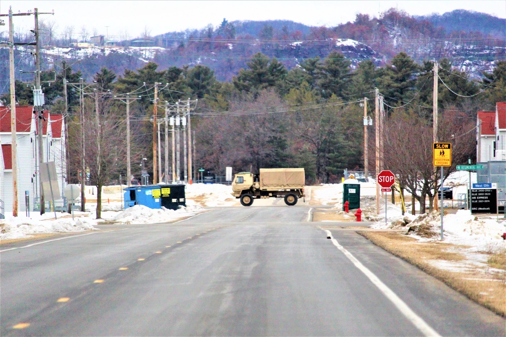 January 2023 training operations at Fort McCoy