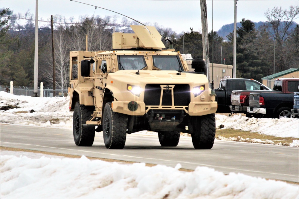 January 2023 training operations at Fort McCoy