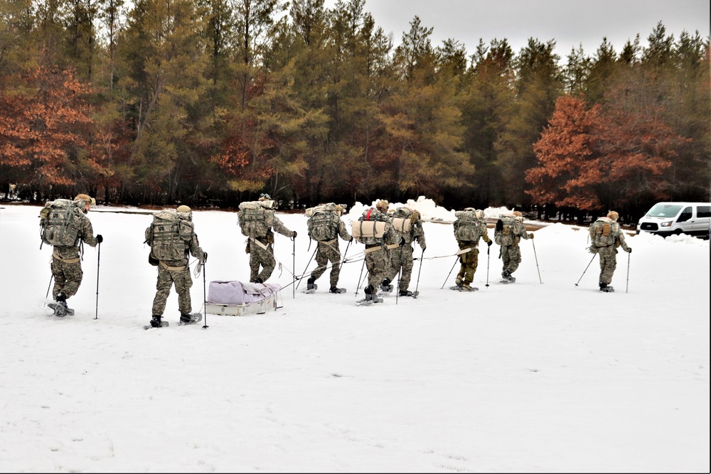 Airmen train in cold-weather operations, tactics, skills at Fort McCoy