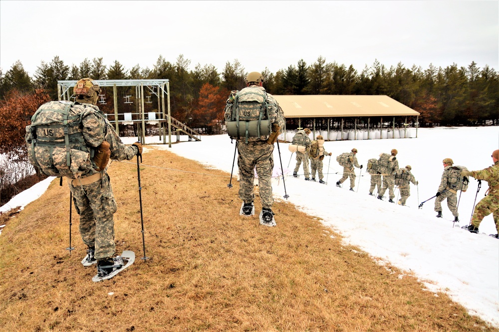 Airmen train in cold-weather operations, tactics, skills at Fort McCoy
