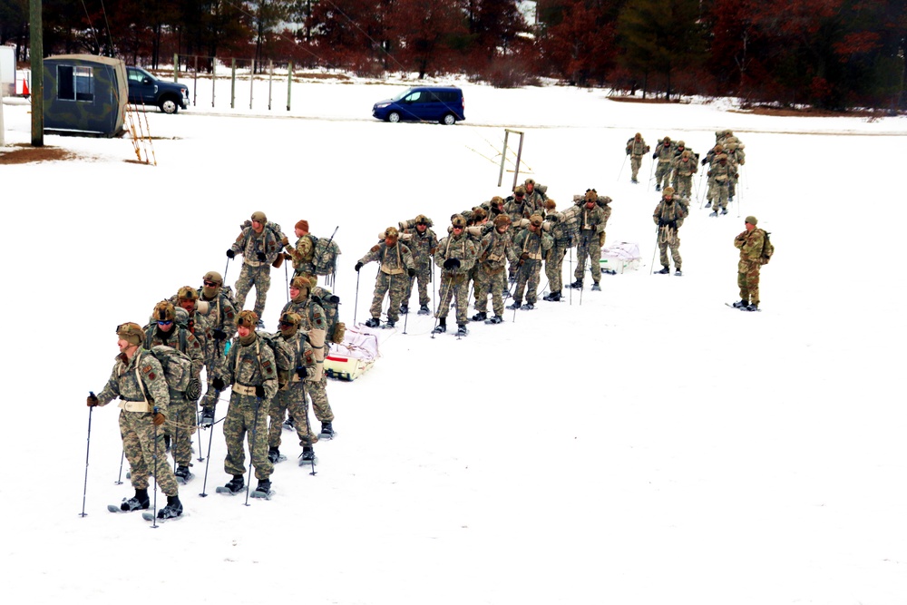 Airmen train in cold-weather operations, tactics, skills at Fort McCoy
